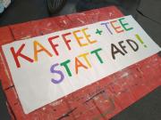 Kaffe und Tee statt AfD