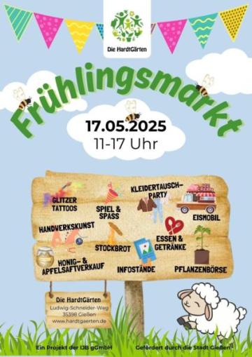 Frühlingsmarkt Poster