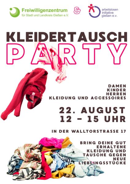 Plakat Kleidertausch