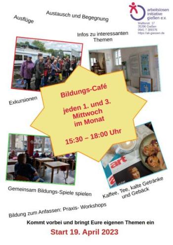 Flyer Bildungs-Café