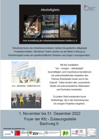 Plakat Ausstellung KFZ Zulassungsstelle