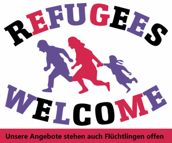 Refugees Welcome - Unsere Angebote stehen auch Flüchtlingen offen