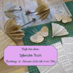 Dekoration aus Buchseiten - Projekt lebendes Buch