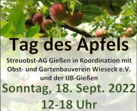 Apfeltag Plakat